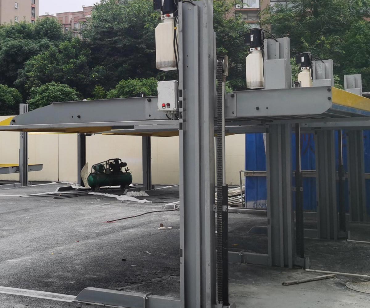 施甸PSH四層升降橫移類停車設(shè)備（負(fù)一正三地坑式）技術(shù)參數(shù)
