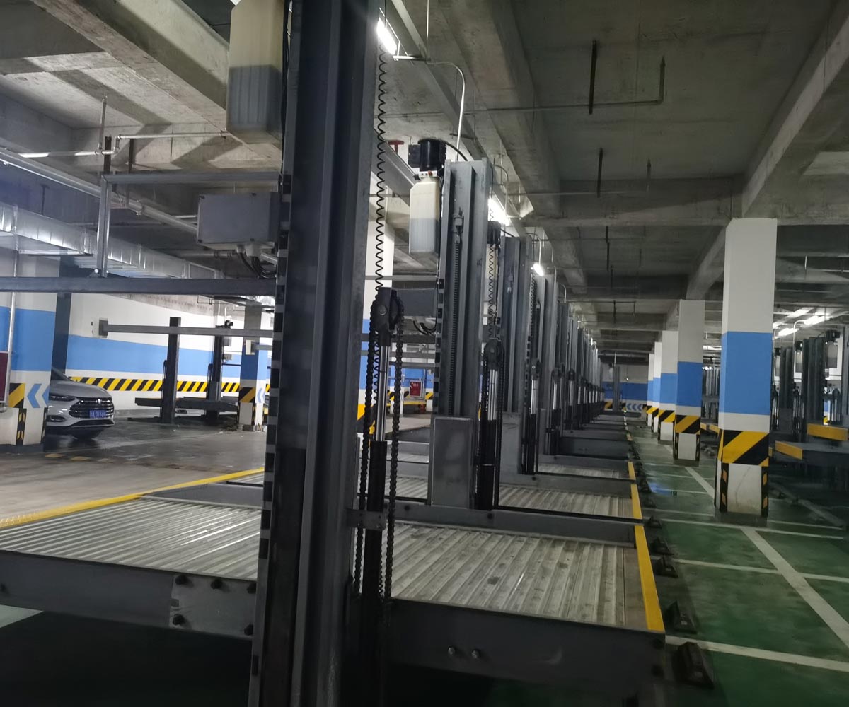 華坪雙柱簡易式立體停車